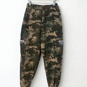 Adidas Green Camouflage Pants